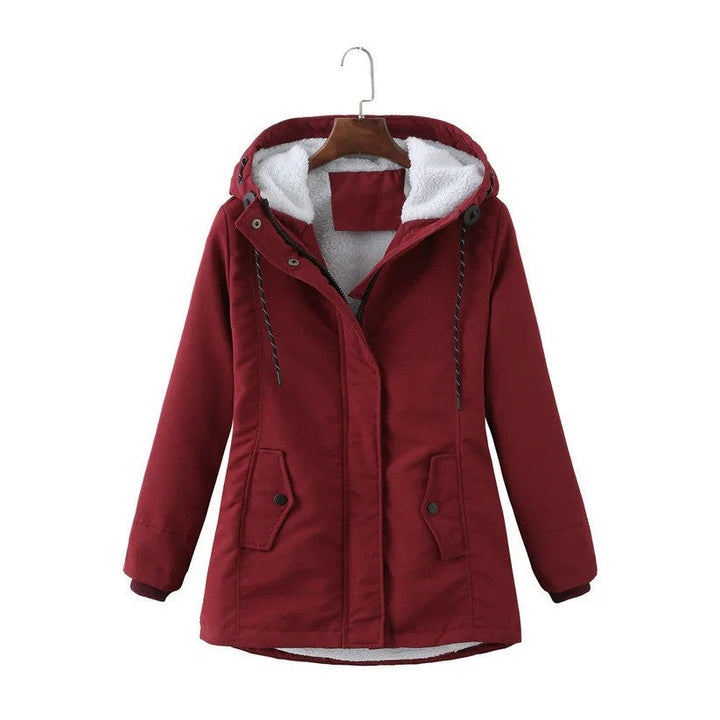 Bequemer Damen Wintermantel, warm und komfortabel. Ideal als stilvolle Winterkleidung für jeden Tag.