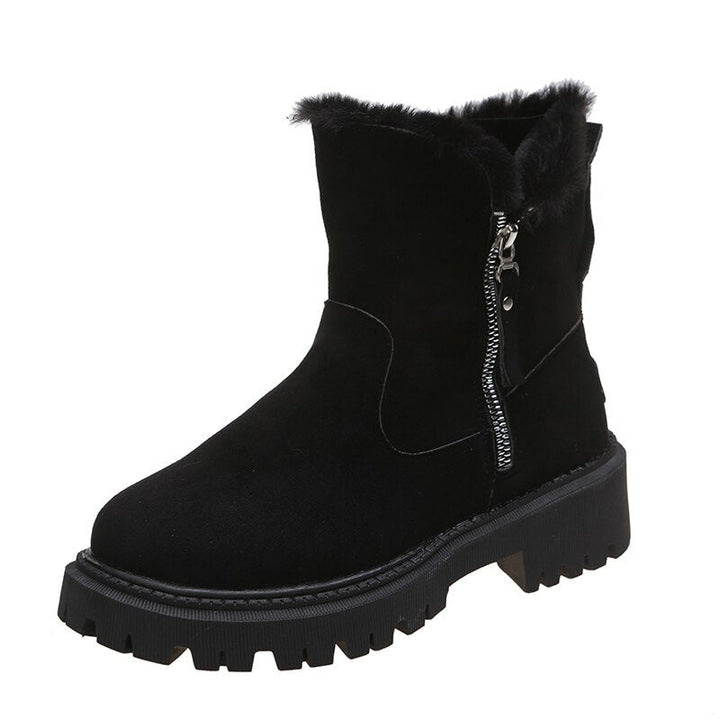 Modische, warm gefütterte Damen Winterstiefel mit robustem Profil & wetterfestem Obermaterial.