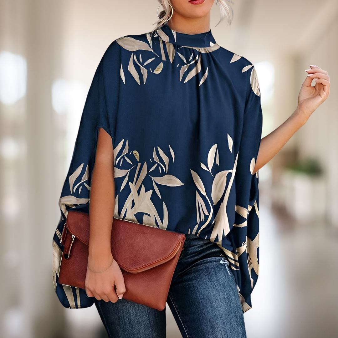 Elegante Damenbluse mit lässigem Schnitt und luftigem Design, vielseitig kombinierbar, ideal für Alltag und besondere Anlässe.