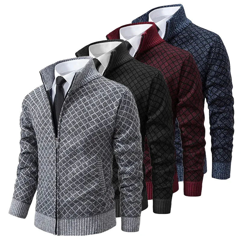 Herrenkleidung Strickjacke klassisch und bequem im Alltag