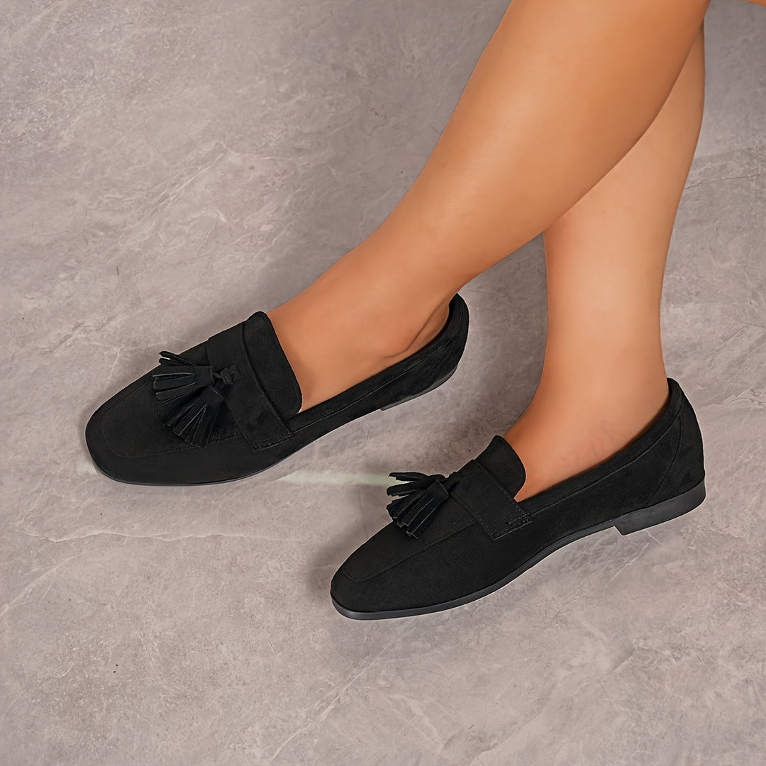 Grüne Slipper für Damen, gepolsterte Innensohle für Komfort