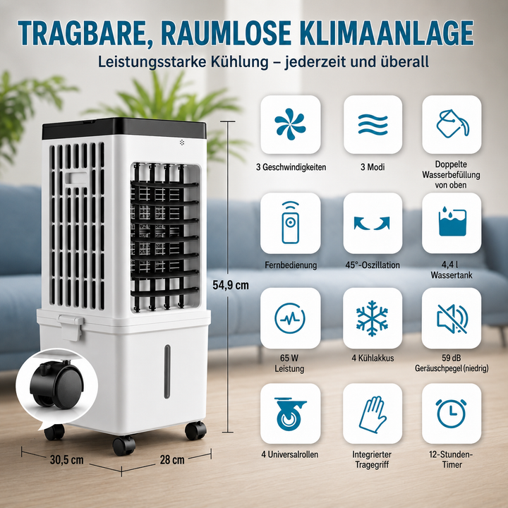 Tragbare Klimaanlage für Komfort in Jedem Raum