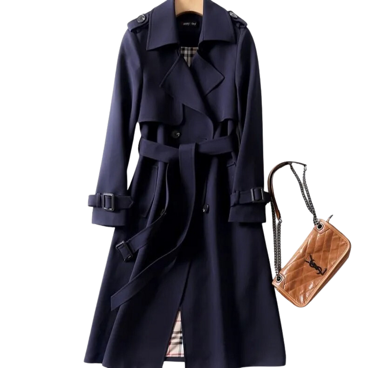 Eleganter Damen-Trenchcoat in Mittellänge