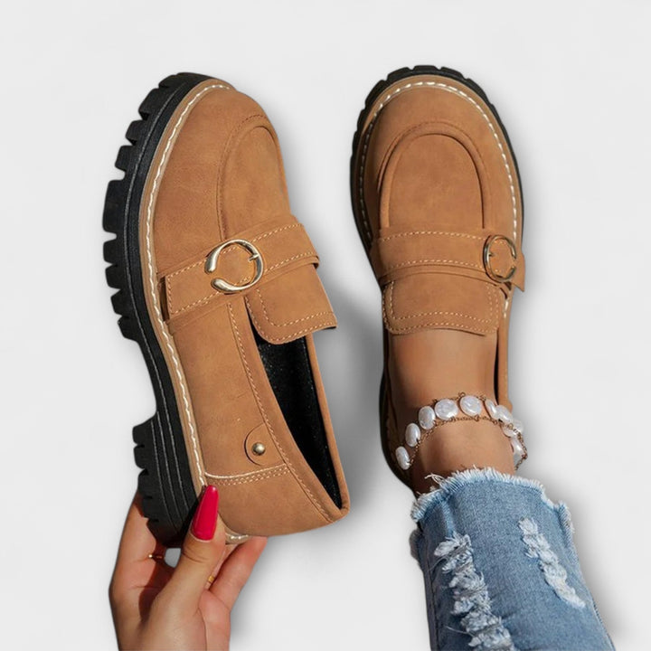 Stilvolle Halbschuhe für Damen, Ansicht von hinten