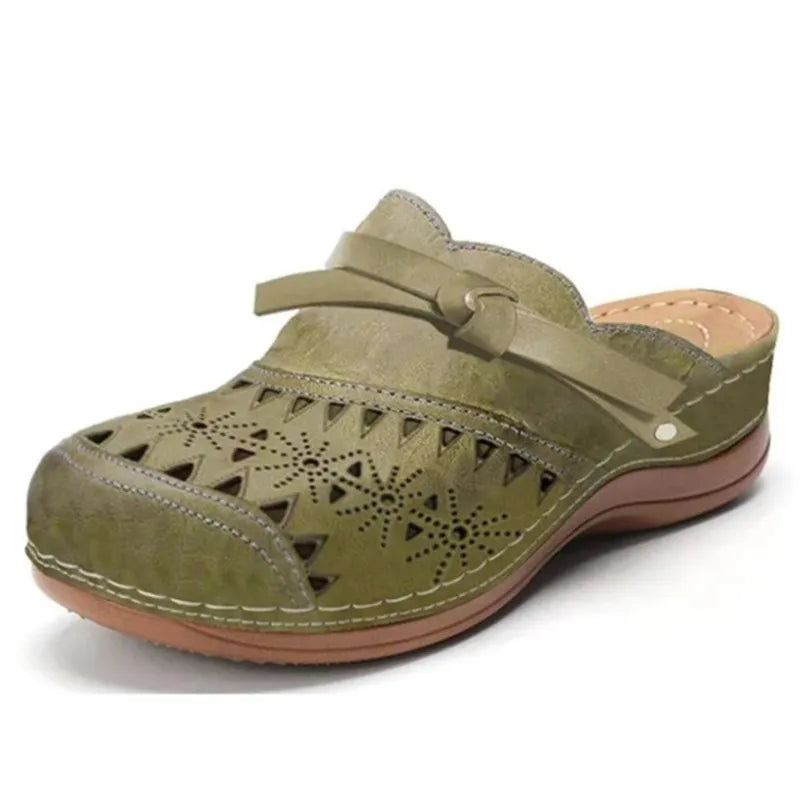 Orthopädische Damen Slipper mit Memory-Schaum und Fußgewölbestütze. Leichte, bequeme Komfortschuhe für Damenschuhe.