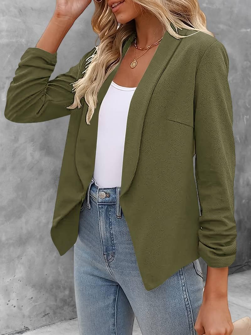 Damenblazer mit Offener Vorderseite – Elegante Vielseitigkeit
