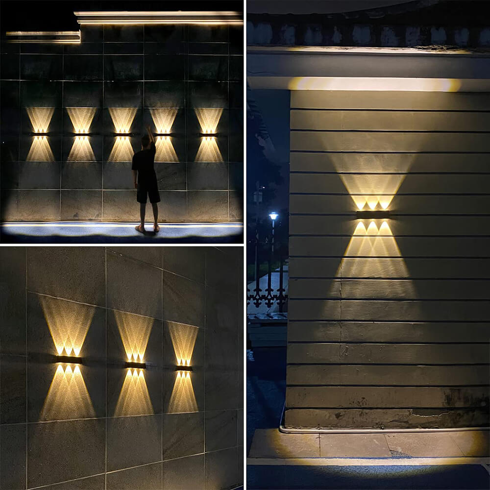 Solar LED Außenwandleuchte Schwarz - Modern & Umweltfreundlich