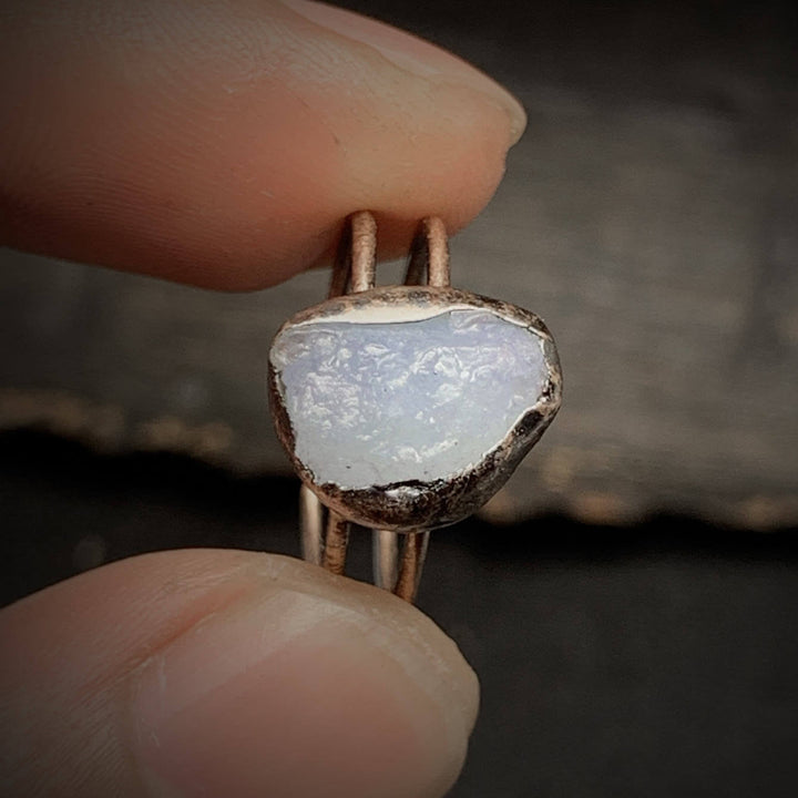 Rohstein-Geburtsring: Unikat-Schmuck