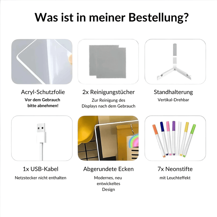 LED-Zeichentisch für kreative Lichtmalerei