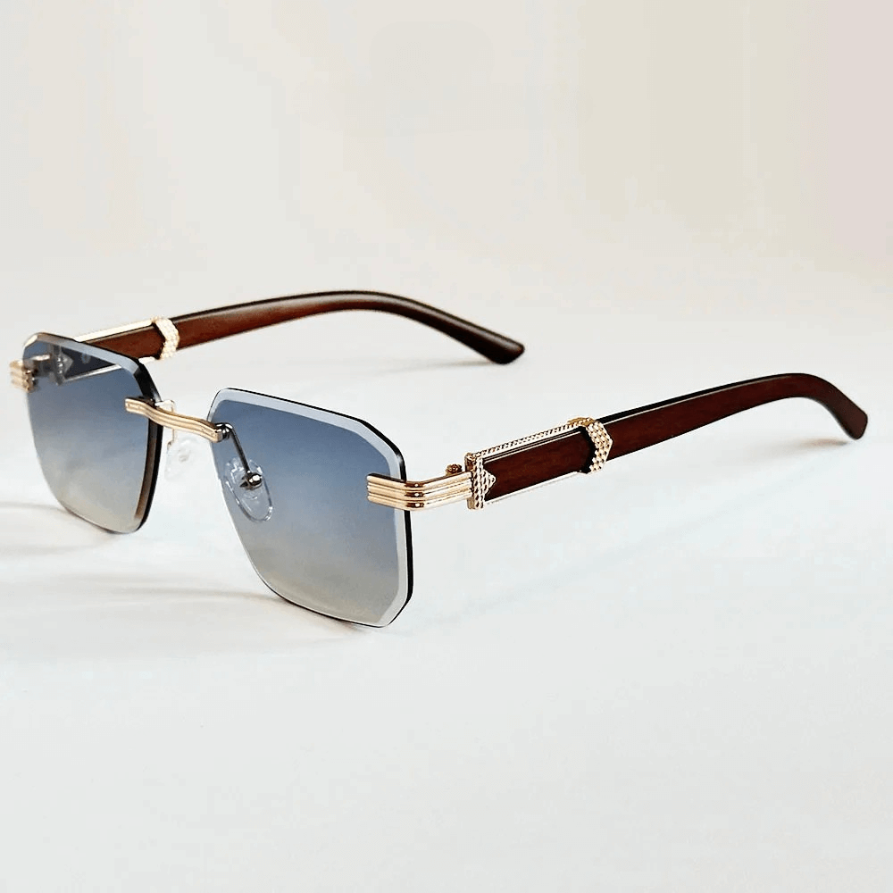 Stylische Sonnenbrille mit UV400-Schutz und Rahmen