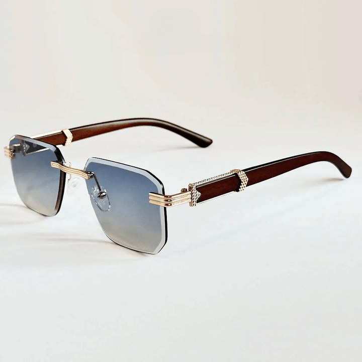 Stylische Sonnenbrille mit UV400-Schutz und Rahmen