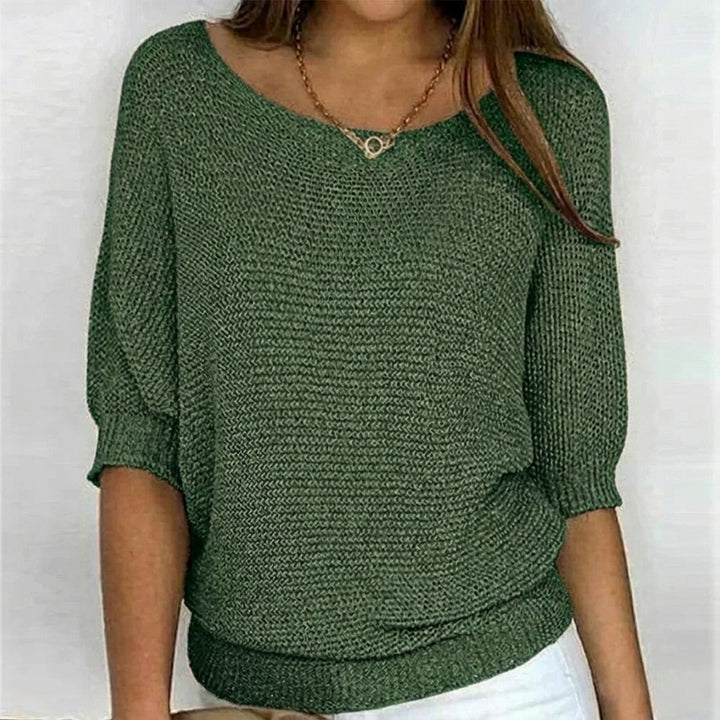 Damen Eleganter Strickpullover Louisa – Stilvoll & Bequem