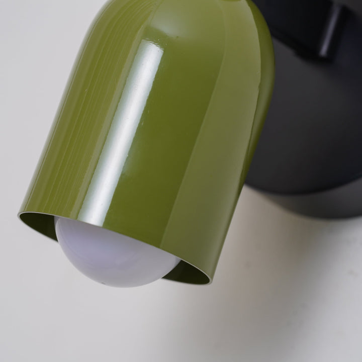 Vintage Doppelkopf Wandlampe für kreative Heimdekoration