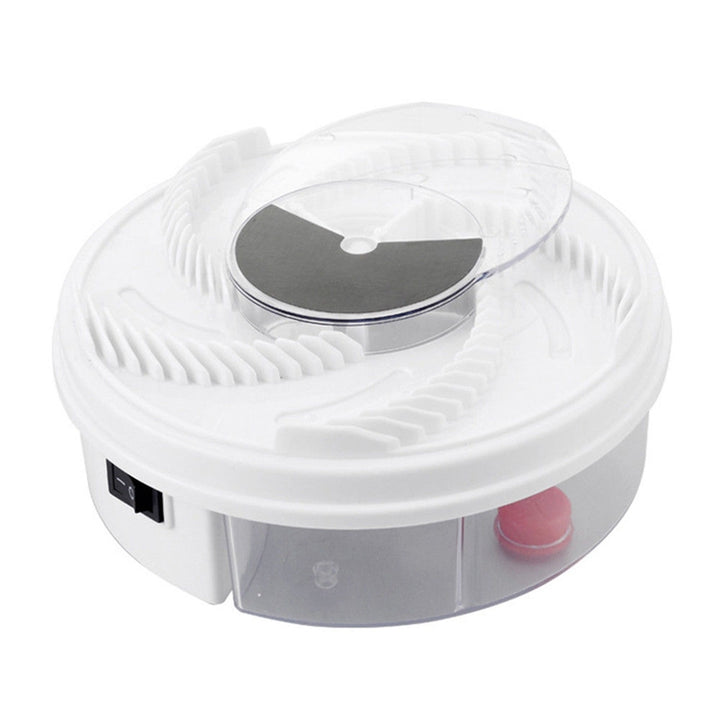 Effektiver elektrischer Insektenfänger mit rotierender Haube und USB-Betrieb, ideal für ein Zuhause ohne Fliegen.