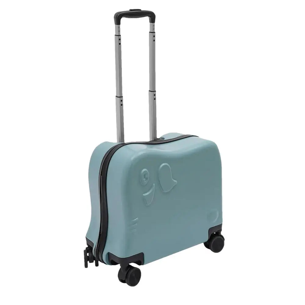 Unisex Kinderkoffer: Robuster Elefanten-Trolley, Hartschalen-Design; perfektes Reiseaccessoire ganzjährig für Jungen & Mädchen.