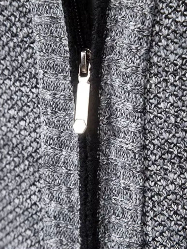 Vielseitiges Herren Reißverschluss Gilet, slim fit, optimal für schicke Freizeitkleidung.