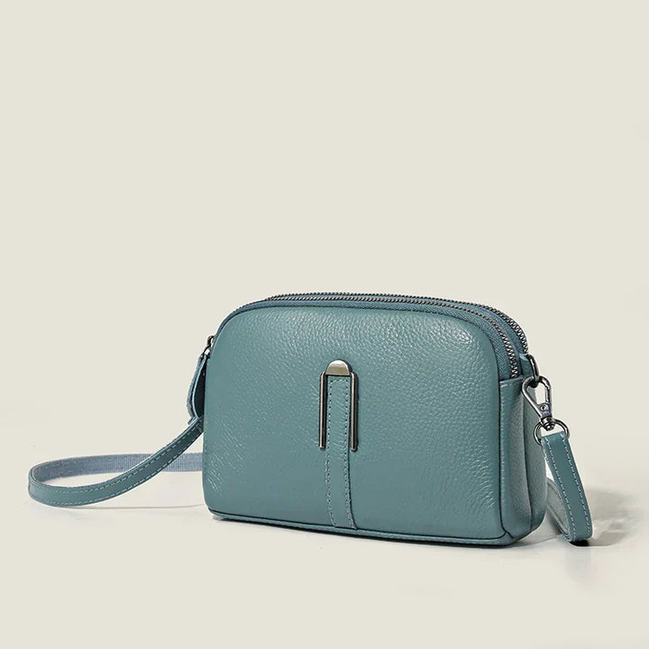Elegante braune Damen-Crossbody-Tasche, modische Alltagstasche, freihändig tragbar für Stil & Komfort.