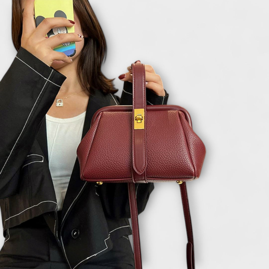 Khaki Damen-Schultertasche, kleine Mini-Handtasche, perfekt für den Sommer.