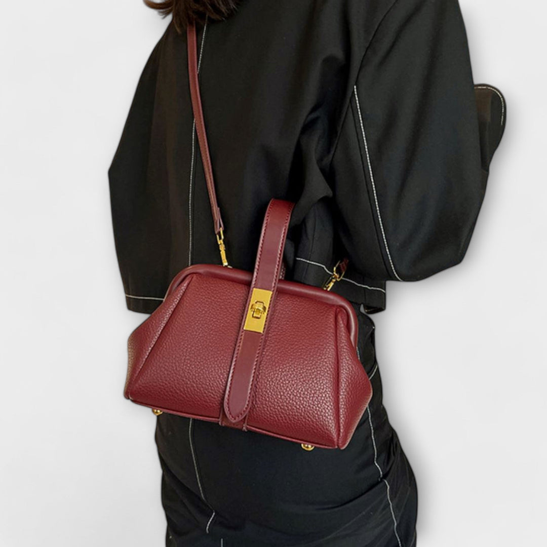 Khaki elegante Damen Mini-Handtasche, vielseitige Schultertasche für jeden Anlass.