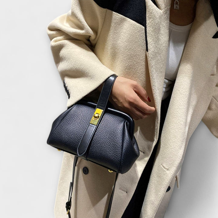 Schwarze Abendtasche, stilvolle Damen Mini-Handtasche, das perfekte Accessoire.