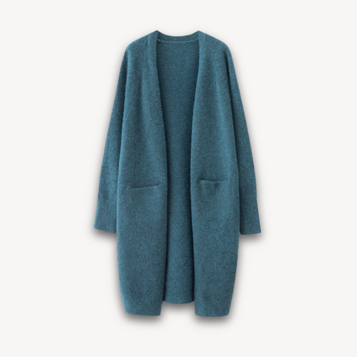 Damen Strickjacke im eleganten Casual-Look, leichte Frühlingsjacke als vielseitiger Cardigan für den Alltag.