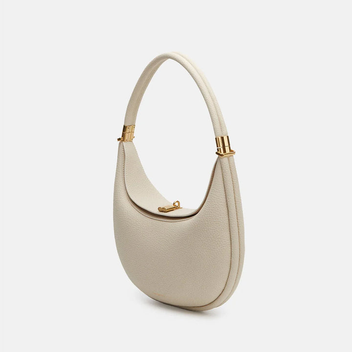 Vielseitige braune Damen Ledertasche, als Schultertasche oder Crossbody Bag nutzbar.