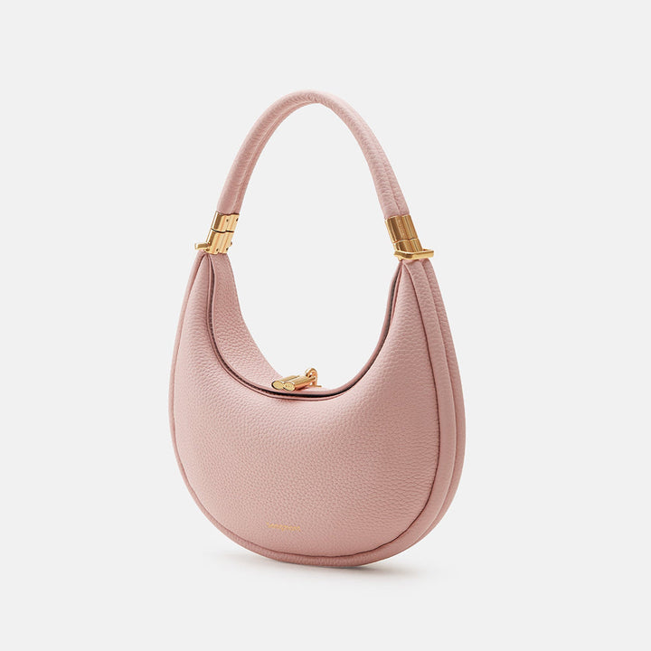 Vielseitige Damen Umhängetasche aus Leder in Elfenbein, stilvolles Accessoire für den Tag.
