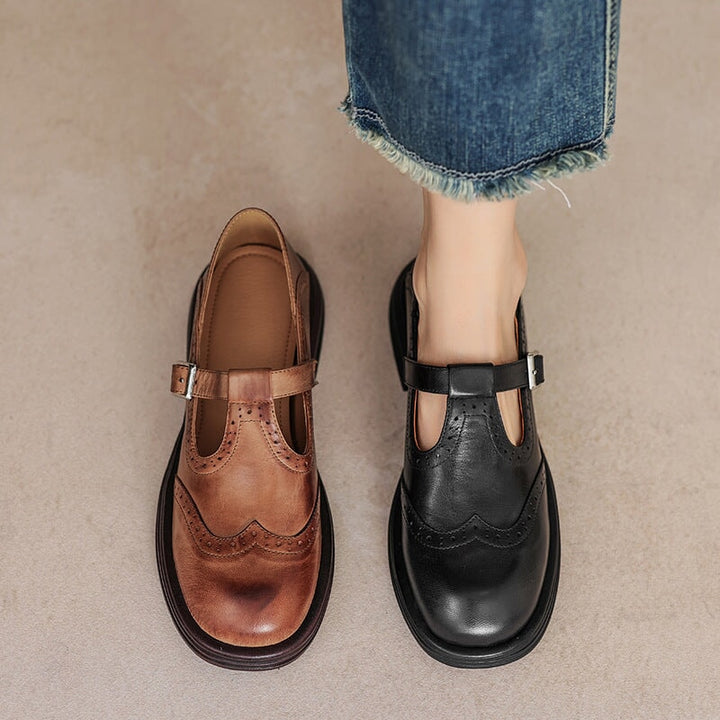 Moderne Damen Mary Janes Riemenschuhe; elegant und bequem, perfekt als Alltagsschuhe für Frauen.