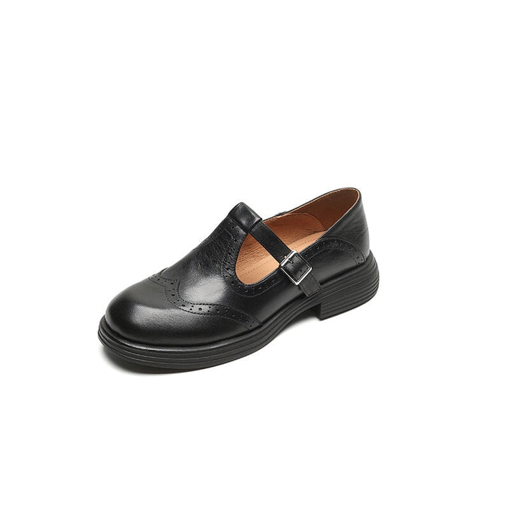 Praktische Damen Mary Janes mit elegantem Riemen, rutschfester Sohle; komfortabel für jeden Tag.