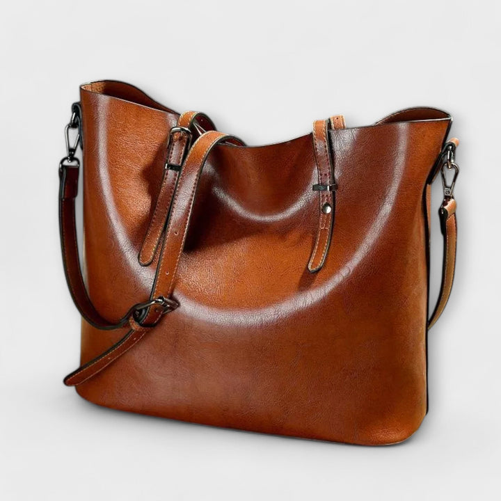Elegante Damen Schultertasche im klassischen Stil, ideal als stilvolle Alltagstasche.