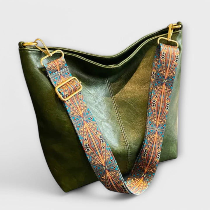 Elegante Damen-Tasche mit einzigartigem Riemen für Alltag & besondere Anlässe; modisches Statement.
