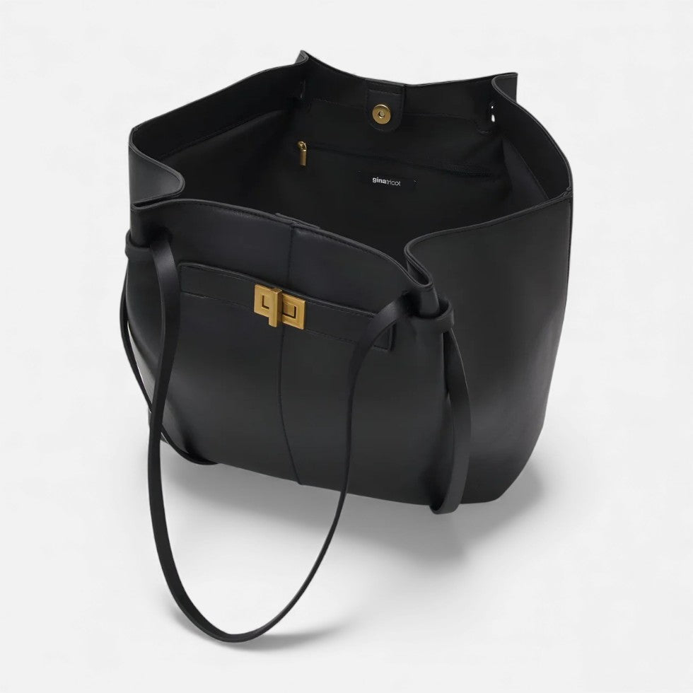 Moderne Shopper-Handtasche für Frauen aus robustem Kunstleder. Vielseitiges Accessoire in klassischem Design.