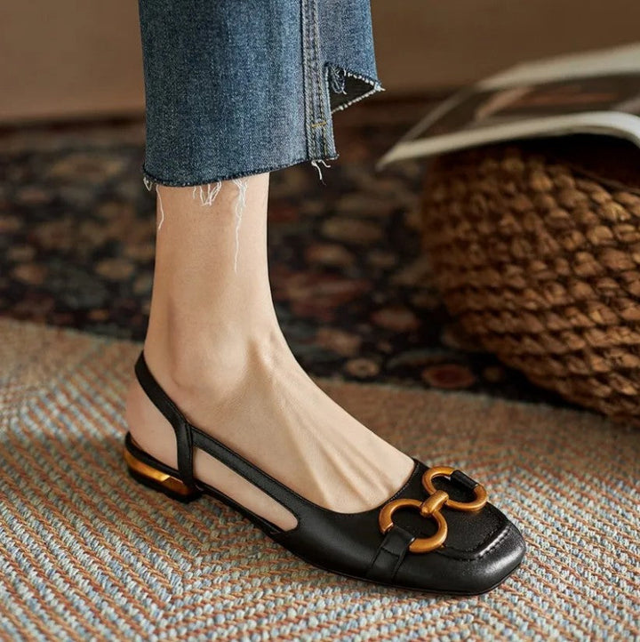 Bequeme Damen Slingback Flats für den Frühling, elegante und klassische Damenschuhe mit optimalem Tragekomfort.