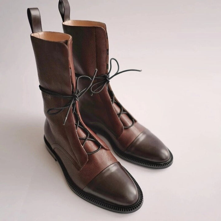 Vielseitige Damen Stiefeletten mit Blockabsatz & Reißverschluss. Herbstschuhe, die Eleganz und Komfort bieten.