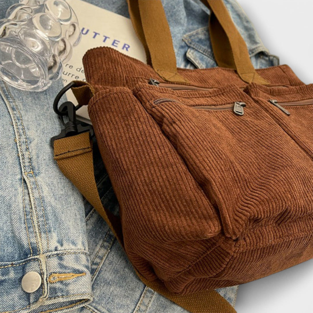 Praktische Alltags-Schultertasche für Damen, vielseitig einsetzbar als Tote Bag.