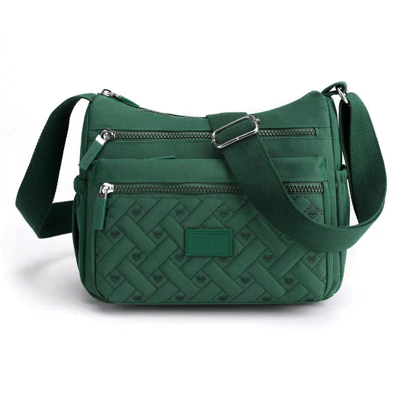 Elegante & wetterfeste Damen Crossbody Bag mit Organizer, perfekte Schultertasche für den täglichen Gebrauch.