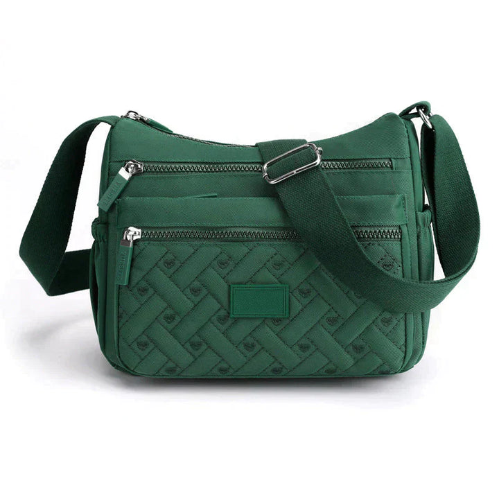 Elegante & wetterfeste Damen Crossbody Bag mit Organizer, perfekte Schultertasche für den täglichen Gebrauch.