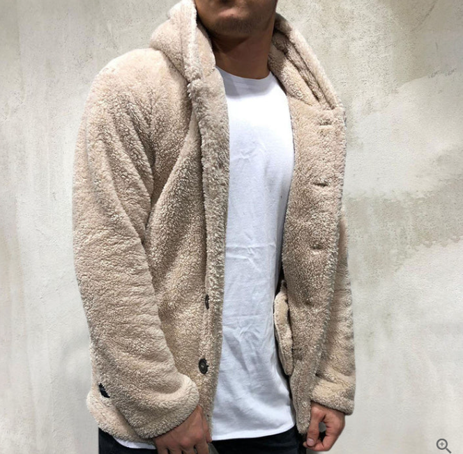 Stilvolle Elias Herrenjacke für Männer, perfekt für Alltag und Business Casual. Bequeme Jacke mit eleganter Knopfleiste.