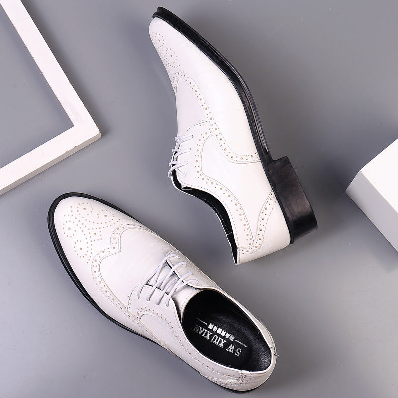 Handgefertigte Herren-Lederschuhe in elegantem Stil