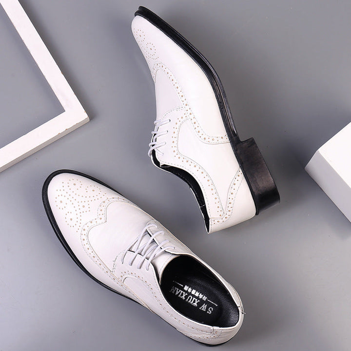 Handgefertigte Herren-Lederschuhe in elegantem Stil
