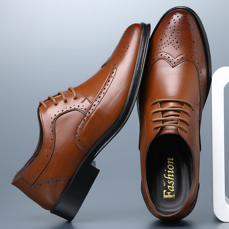 Handgefertigte Herren-Lederschuhe in elegantem Stil