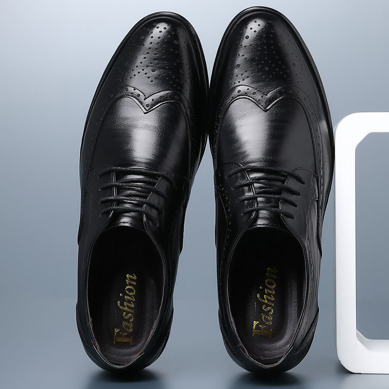 Handgefertigte Herren-Lederschuhe in elegantem Stil