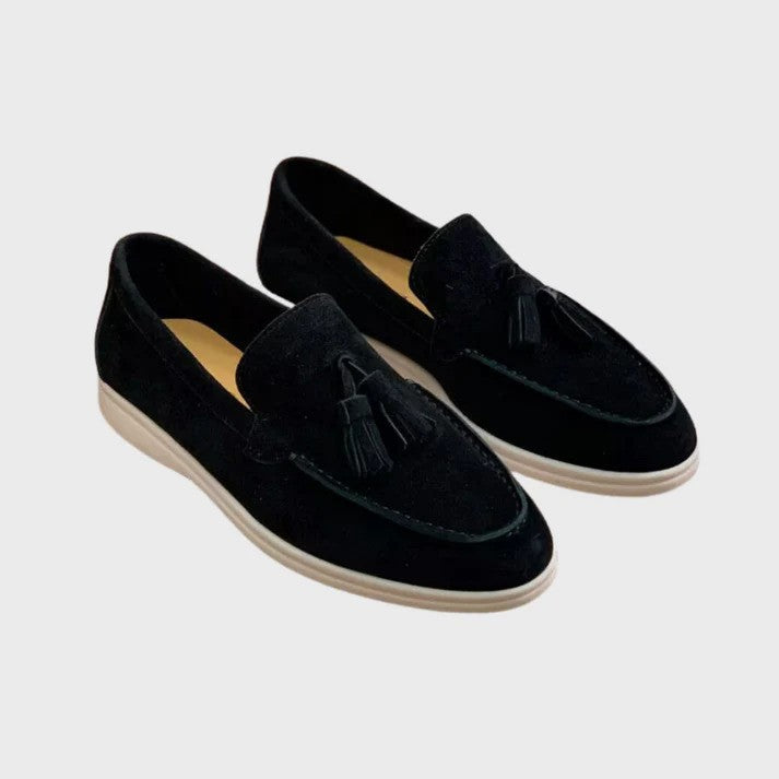 Stilvolle braune Herren Loafer aus hochwertigem Leder. Perfekt als elegante Business Casual Schuhe.