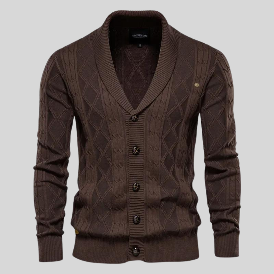 Stilvolle ärmellose Herrenweste in klassischem Design, vielseitig kombinierbar für elegante Looks.