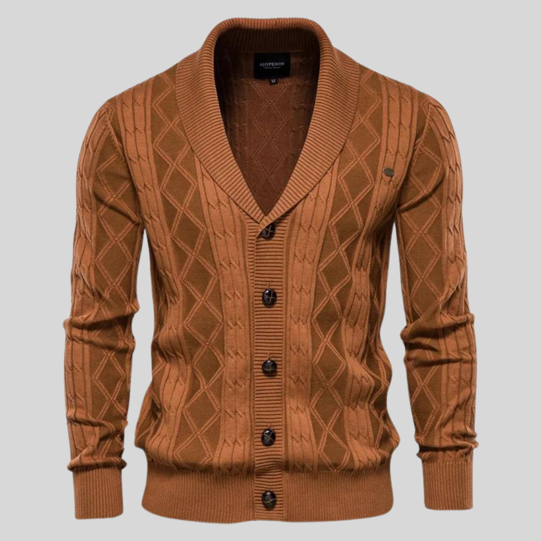 Moderne Herren Strickweste V-Ausschnitt, bequem und stilvoll, ein Must-have für jede Herrengarderobe.