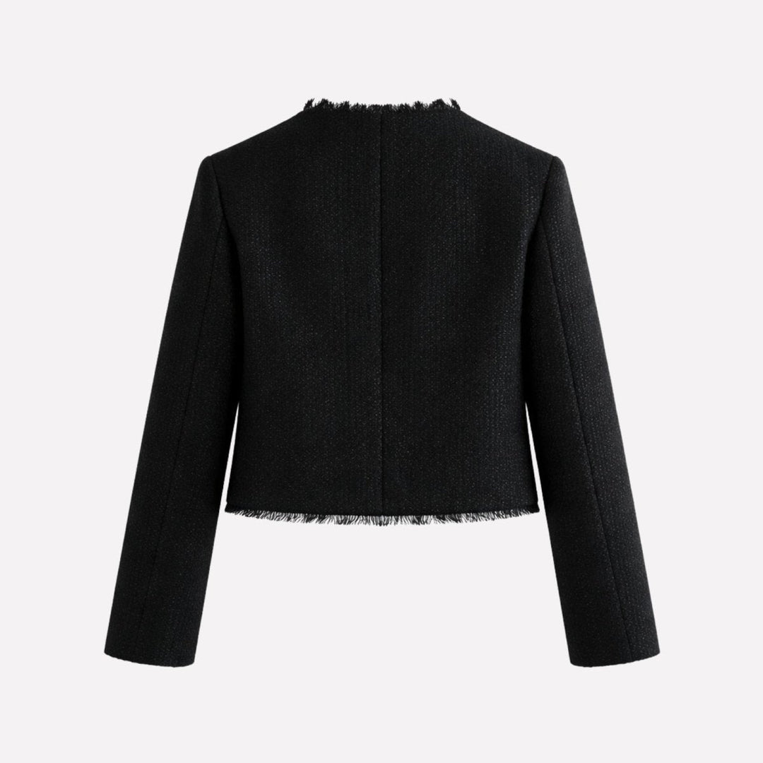 Klassische Jelani Damen-Blazerjacke, elegant & modisch. Perfekte Frühlings- und Sommerjacke.