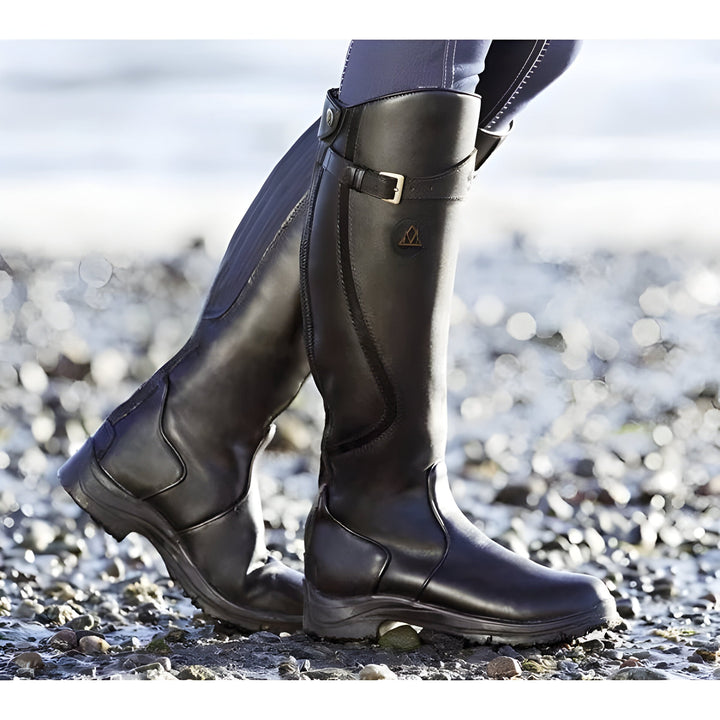 Bequeme, elegante Damenstiefel knielang, wasserdicht für Reiten & Freizeit. Stilvolle Damenschuhe.