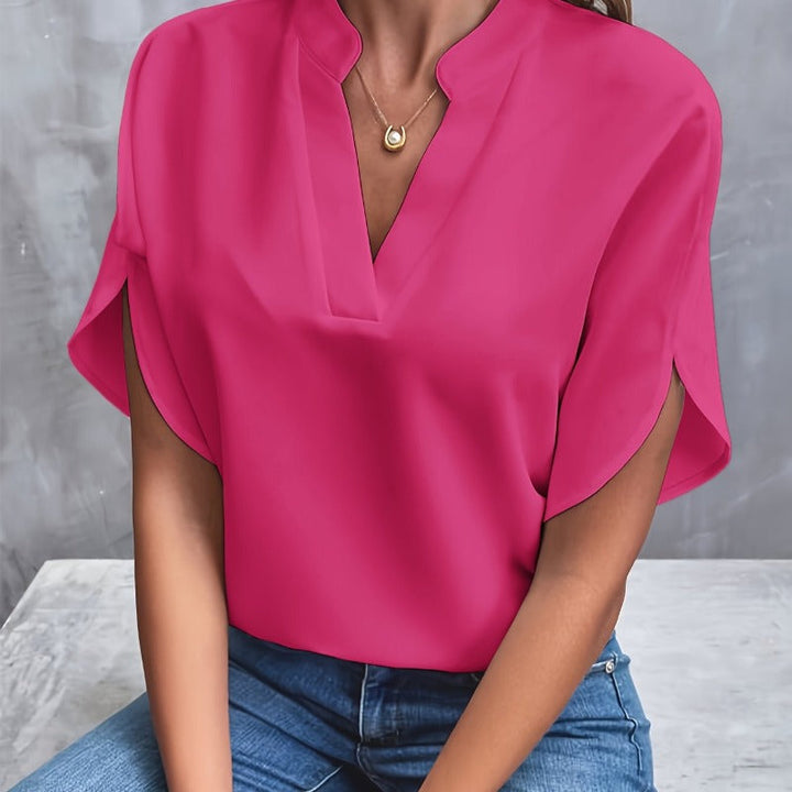 Elegante, leichte Damenbluse für vielseitige Anlässe, ideal für Frühling und Sommer. Stilvoll und komfortabel.