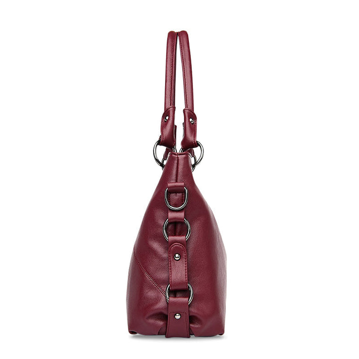 Elegante Damen Tasche aus veganem Leder. Zeitlose Handtasche, modisch und perfekt für besondere Anlässe.