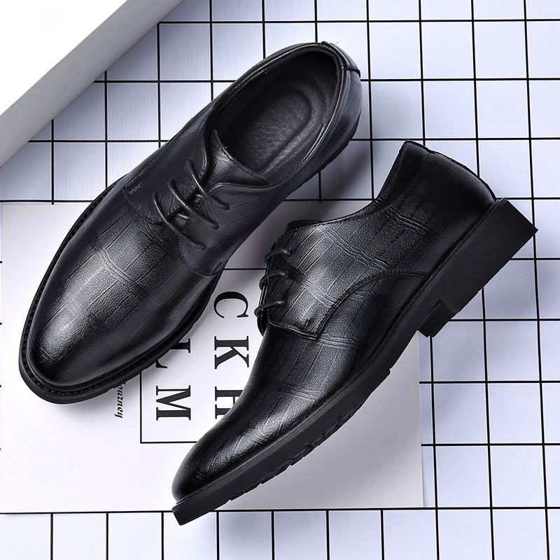 Klassische Herren Businessschuhe aus Leder, elegant und komfortabel, perfekt für Büro & formelle Anlässe.